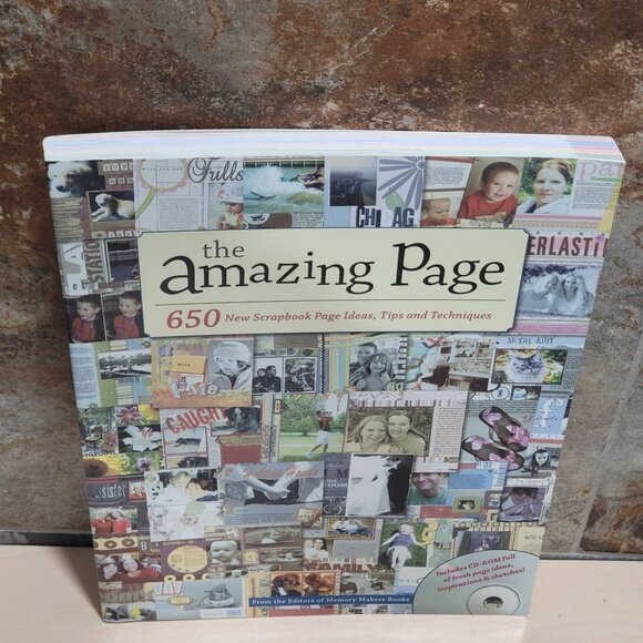 The Amazing Page 650 Scrapbook Page Ideas Tips and Techniques Paperback 2006 - Picture 3 of 13